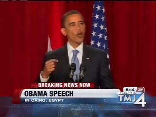 The obama cairo speech on June 4, 2009